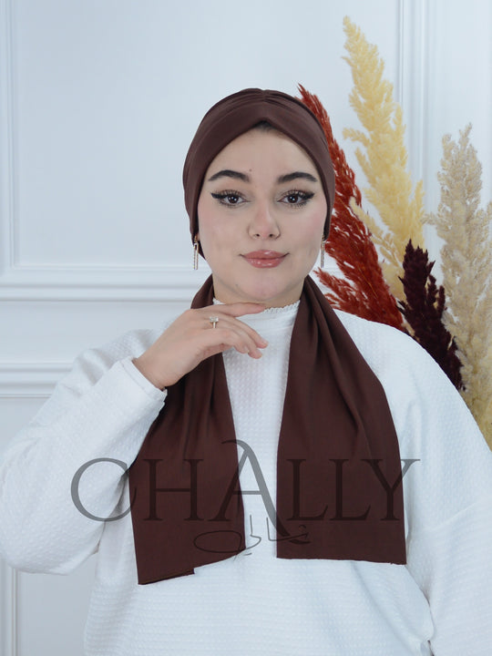Hijab Dubai Marron